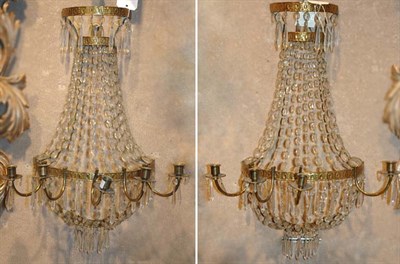 Lot 538 - Pair of Neoclassical Style Gilt-Metal and...