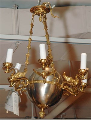 Lot 414F - Empire Style Gilt and Patinated-Metal...