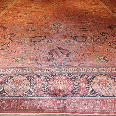 Lot 2591 - Indo Tabriz Carpet India, first quarter of the...