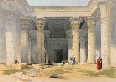Lot 123 - After David Roberts THE GREAT TEMPLE OF...