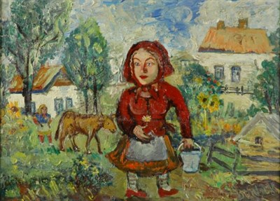 Lot 1281 - David Burliuk Russian/American, 1882-1967...
