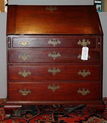 Lot 2334 - Chippendale Cherry Slant Front Desk New...
