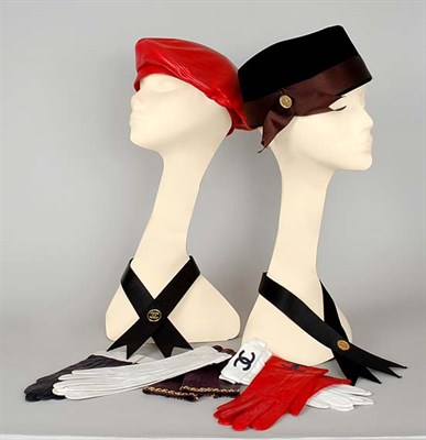 Lot 258 - Group of Chanel Accessories French, circa 1983...