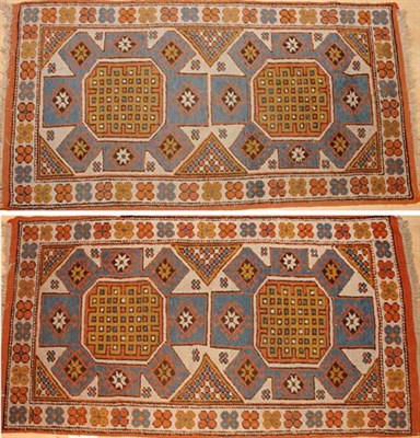 Lot 646 - Pair of Bergama Rugs West Turkey, contemporary...