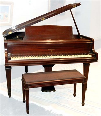 Lot 2558 - William Knabe Mahogany Baby Grand Piano;...