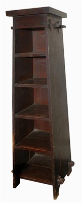 Lot 240 - Roycroft Oak Magazine Rack Height 63 1/2...