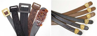 Lot 234 - Group of Canovas Belts French, 1980s Most of...