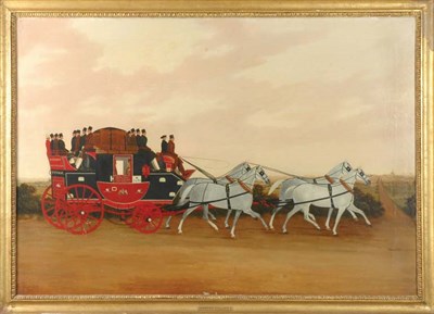 Lot 4016 - Manner of John Cordrey THE DERBY TO LONDON...