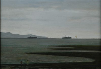 Lot 1067 - Richard Eurich British, 1903-1992 DARK SOLENT...