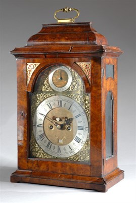 Lot 441 - Georgian Brass Mounted Burl Walnut Bracket...