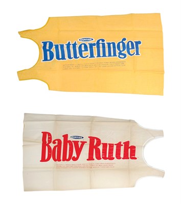 Lot 79 - Two Baby Ruth and Butterfinger Paper Dresses...
