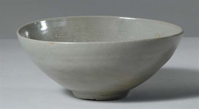 Lot 1074 - Korean Celadon Bowl Koryo Dynasty The rounded...