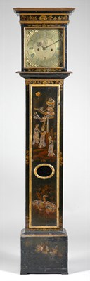 Lot 401 - William and Mary Chinoiserie Decorated Black...