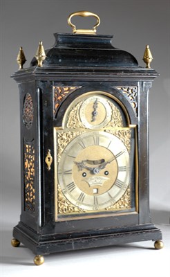 Lot 440 - George III Brass Mounted Ebonized Bracket...