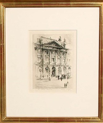 Lot 142 - Richard Logan 14 PLACE VENDOME Etching, signed...