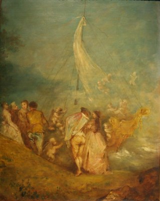 Lot 2108 - Follower of Jean Antoine Watteau An...