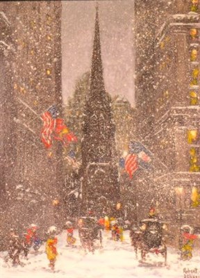 Lot 1042 - Robert Lebron American, b.1928 OLD NEW YORK...