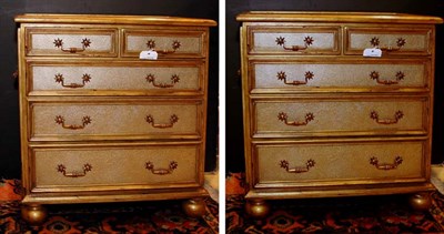 Lot 519 - Pair of Neoclassical Style Gilt Trimmed...
