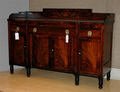 Lot 2319 - Classical Mahogany Sideboard Mid Atlantic...
