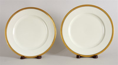 Lot 610 - Set of Eighteen Royal Worcester Service Plates...