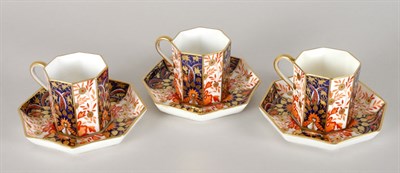 Lot 494 - Set of Wedgwood Porcelain Demitasse Cups and...