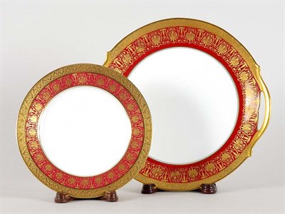 Lot 381 - Limoges Porcelain Dessert Service...
