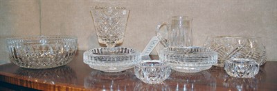 Lot 389 - Group of Eight Waterford and Waterford Style...