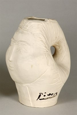 Lot 3225 - Pablo Picasso WOMAN'S HEAD CROWNED WITH...
