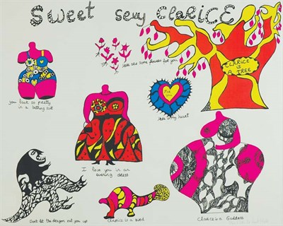 Lot 153 - Nikki de Saint-Phalle SWEET SEXY CLARICE Color...