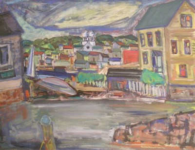 Lot 1045 - Elias Newman American, 1903-1999 YELLOW HOUSE...