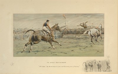 Lot 1097 - Snaffles THE FINEST VIEW IN EUROPE and THE...
