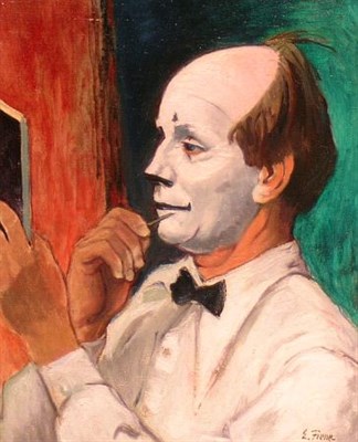 Lot 1026 - Ernest Fiene American, 1894-1965 WHITE CLOWN...