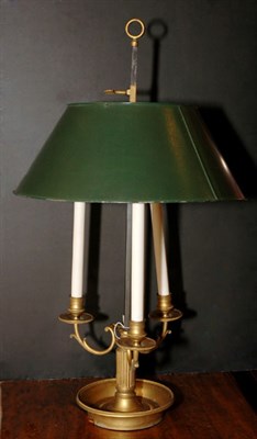 Lot 619 - Louis XVI Style Gilt-Bronze Three-Light...