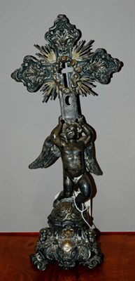 Lot 532 - Continental Silver Monstrance 18th Century...