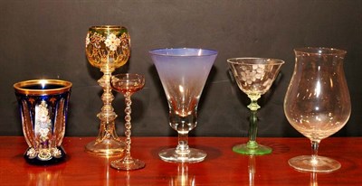 Lot 311 - Miscellaneous Group of Colored Glassware...
