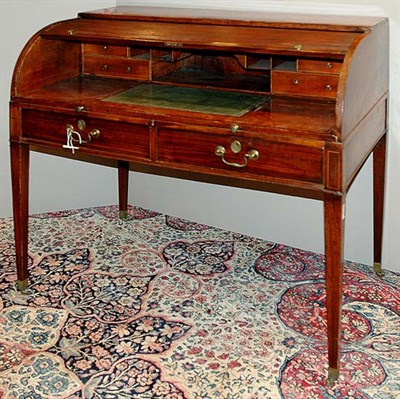 Lot 368 - George III Mahogany Writing Desk The...