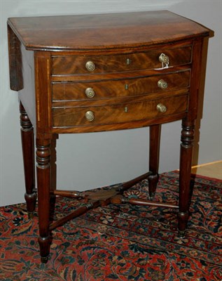 Lot 464 - Late Regency Mahogany Work Table Early 19th...