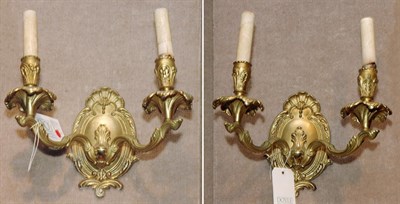 Lot 616 - Pair of Neoclassical Style Gilt-Metal...