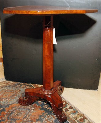 Lot 491 - Regency Style Walnut Pedestal Table Height 28...