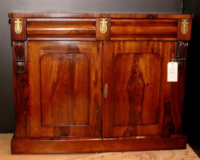 Lot 353 - Regency Style Inlaid Rosewood And...