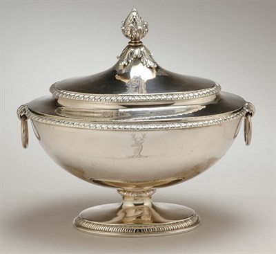 Lot 549 - George III Silver Covered Tureen Andrew...