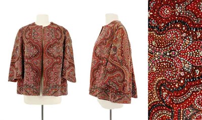 Lot 98 - Odette Beaded Paisley Swing Jacket Spanish,...