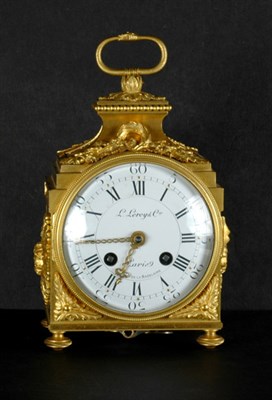Lot 1208 - French Gilt-Bronze Clock L Leroy & Cie., Paris...