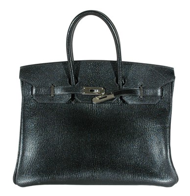 Lot 322 - Hermes Black Togo Birkin Handbag French,...