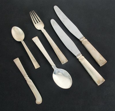 Lot 432 - Georg Jensen Sterling Silver Flatware Service...