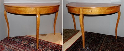 Lot 324 - Pair of Provincial Continental Rococo Elm and...