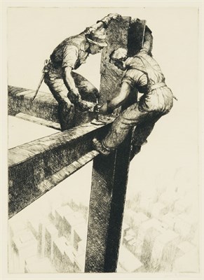Lot 4137 - James Allen UP ABOVE THE WORLD (R. 90) Etching,...