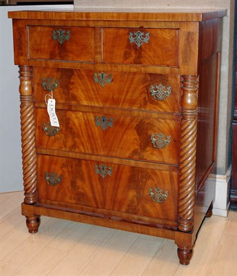 Lot 2227 - Classical Mahogany Chest of Drawers 19th...