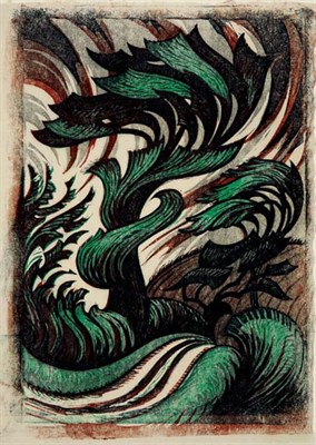 Lot 4138 - Sybil Andrews STORM (COPPEL SA34) Color...