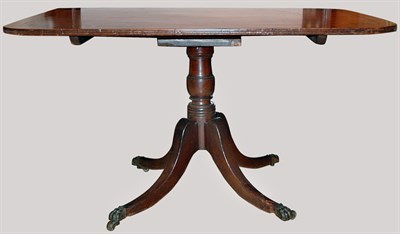 Lot 661 - William IV Ebonized Inlaid Mahogany Breakfast...